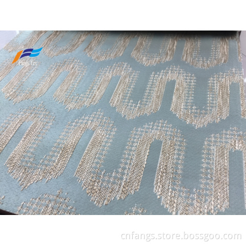 Polyester Cotton Textile Window Embroidered Curtain Fabric